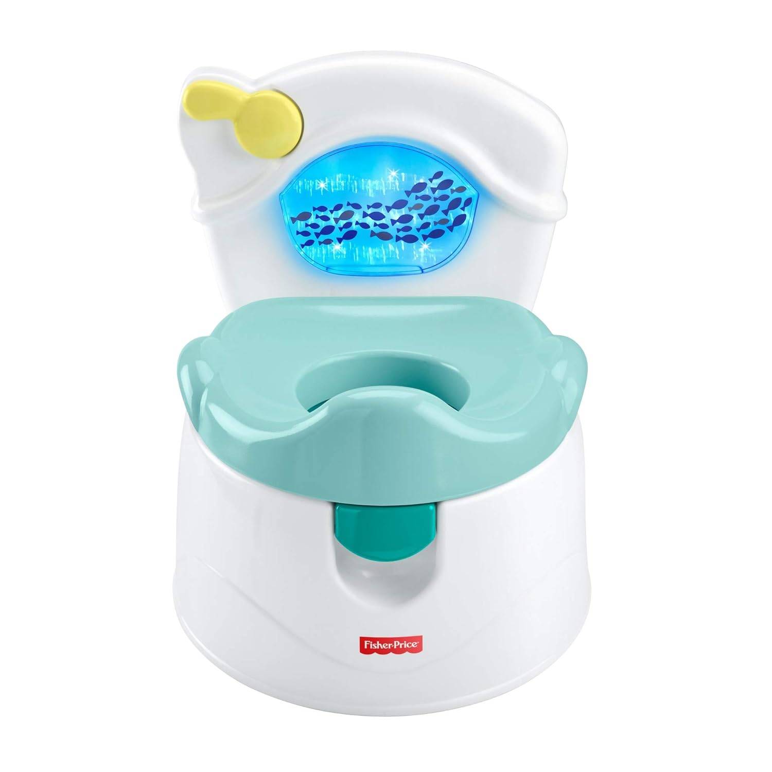 Fisher-Price Meeresrausch Töpfchen Baby + Geräusche abnehmbarer Toilettenaufsatz