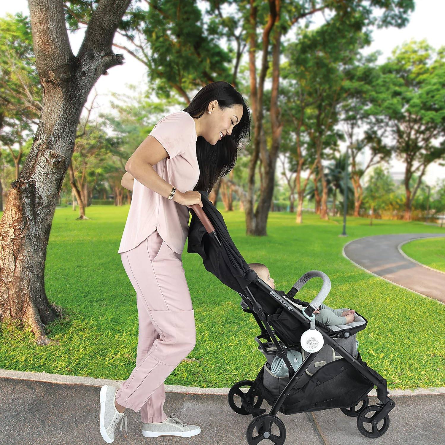 Ingenuity Pock-a-Bye Baby-Beruhiger Bluetooth-Lautsprecher streamen Playlist