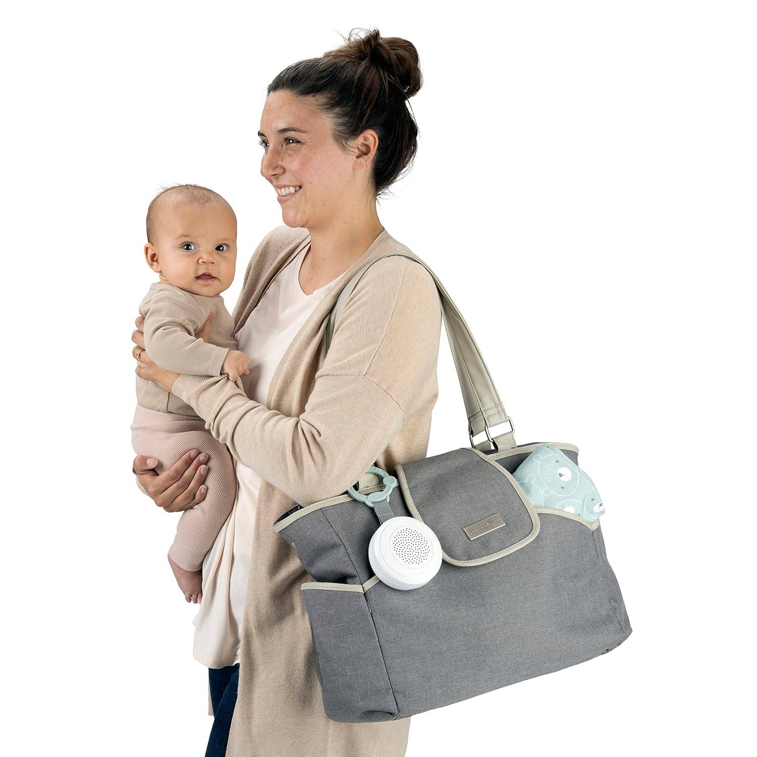 Ingenuity Pock-a-Bye Baby-Beruhiger Bluetooth-Lautsprecher streamen Playlist