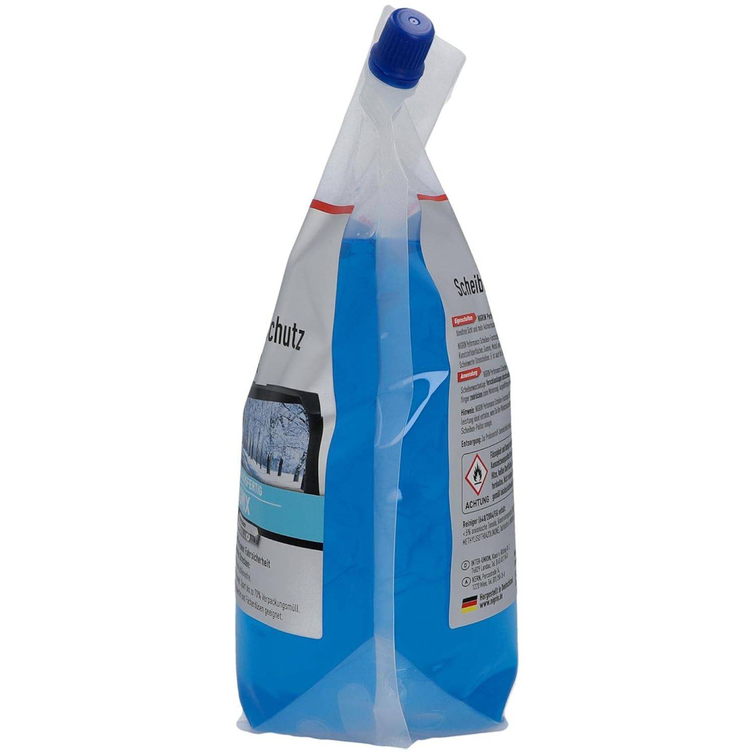 Nigrin 2L Scheiben-Frostschutz -22°C Scheiben-Reiniger für Scheiben-Waschanlage