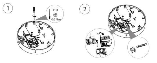 Dahua - IPC-EBW5641P-AS - IP - Fisheye, - 6 MP/WizMind - 1,68 mm fix Objektiv - Max. IR ~15m - Einge. Mikrofon und Laut