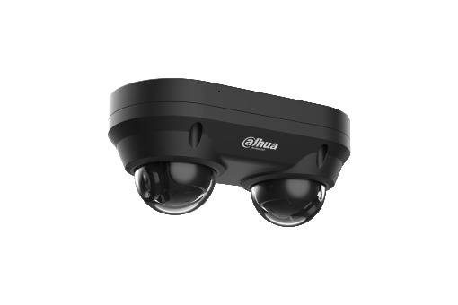 Dahua - IPC-HDBW2449FP-AS-E2-IL-0280B-Black - IP -Dome, - 2x 4MP/WizMind/SMD - 2x 2,8mm fix Objektiv - Max. IR Reichwei