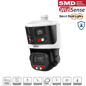Dahua - SDT3E410-8P-MB-A-PV1 - IP - PTZ - Panorama, - 8MP Panorama/4MP PTZ/Starlight/WizSense/TIOC - 2,8mm/4~40mm - IR