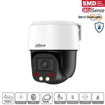 Dahua - SD2C405NB-GNY-A-PV-S2 - IP - PTZ, - 4MP/1/2,8" CMOS - 2,7 ~ 13,5mm / H96°-24°/V51°-13° - 2x IR LED 30m, 2x weiß