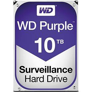 Western Digital - WD102PURP - 10TB HDD WD Purple, Der WD Purple-Speicher für Videoüberwachungs-Systeme wurde für den Da