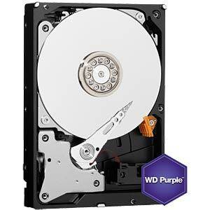 Western Digital - WD33PURZ - 3TB HDD WD Purple, Der WD Purple-Speicher für Videoüberwachungs-Systeme wurde für den Daue