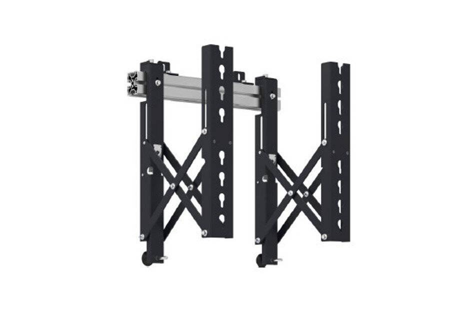 AG Neovo VWM-02, Wandhalterung, ausziehbar, für Monitore 42"-65", bis 80kg, für Video Walls geeignet