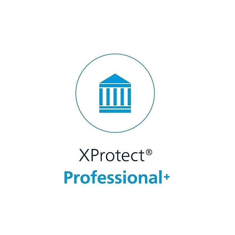 Milestone XProtect Professional+ Software 1 Server, SOFTWARE-LIZENZ | Modell / Serie:XProtect Professional