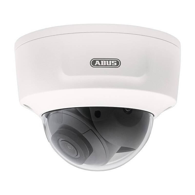 ABUS IPCS74511A IP-Kamera 4MPx T/N IR PoE IK10, 4 MegapixelDome Kamera | Blickwinkel:101° (Objektiv-Brennweite 2,8 mm)