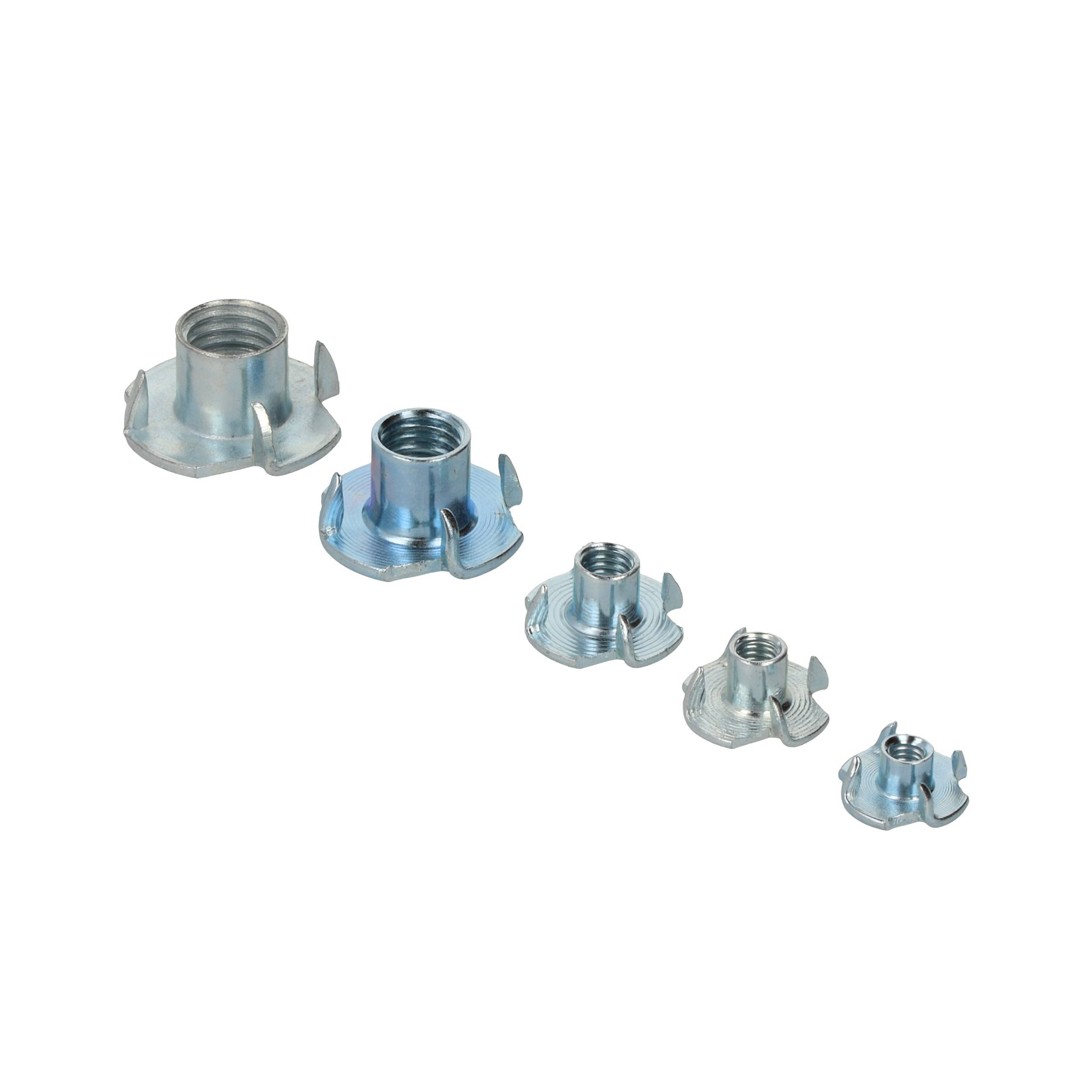 Einschlagmuttern verzinkt M 6 x 9 100 Stk.