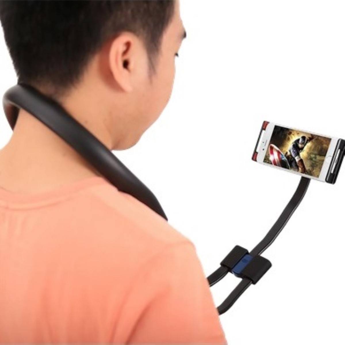 Basics Nacken-Halterung für Smartphone + Tablet