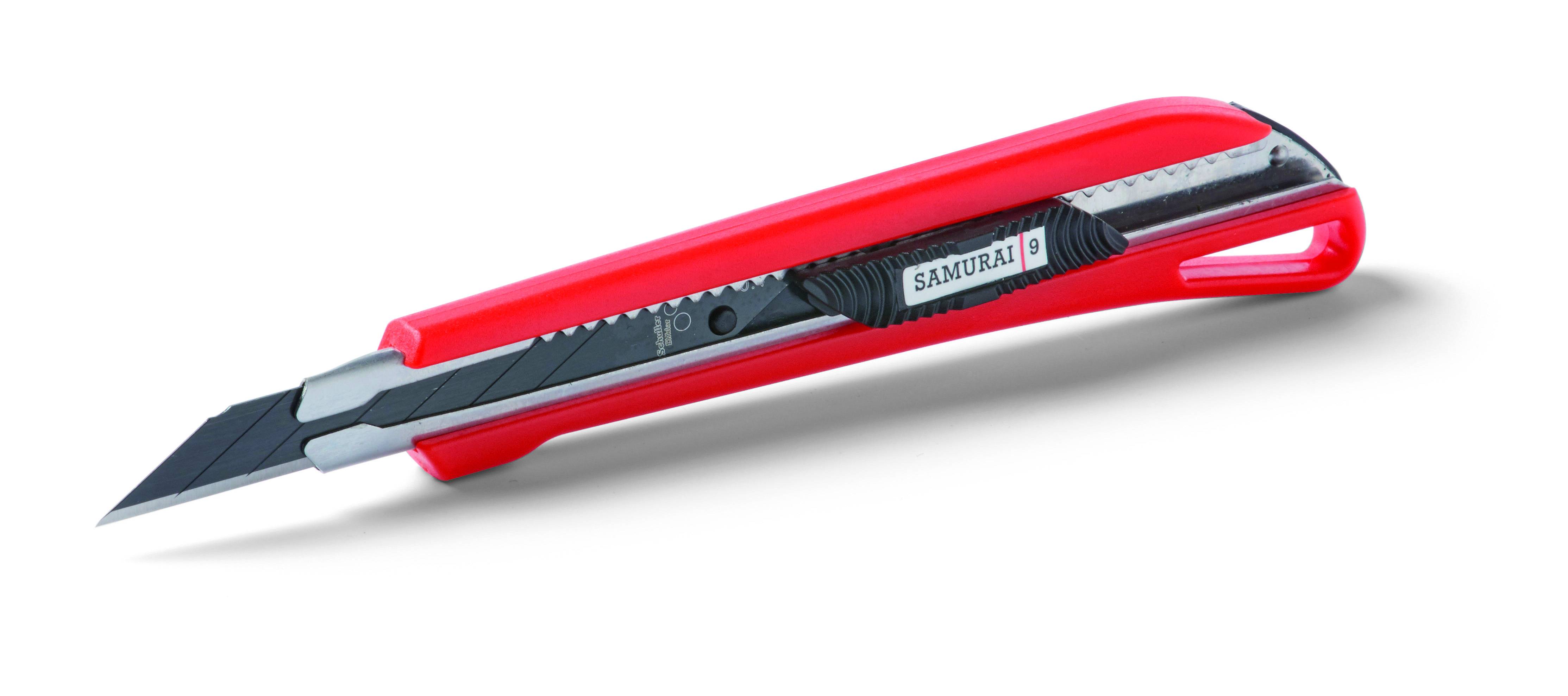 SAMURAI BLACK 9 mm Cuttermesser