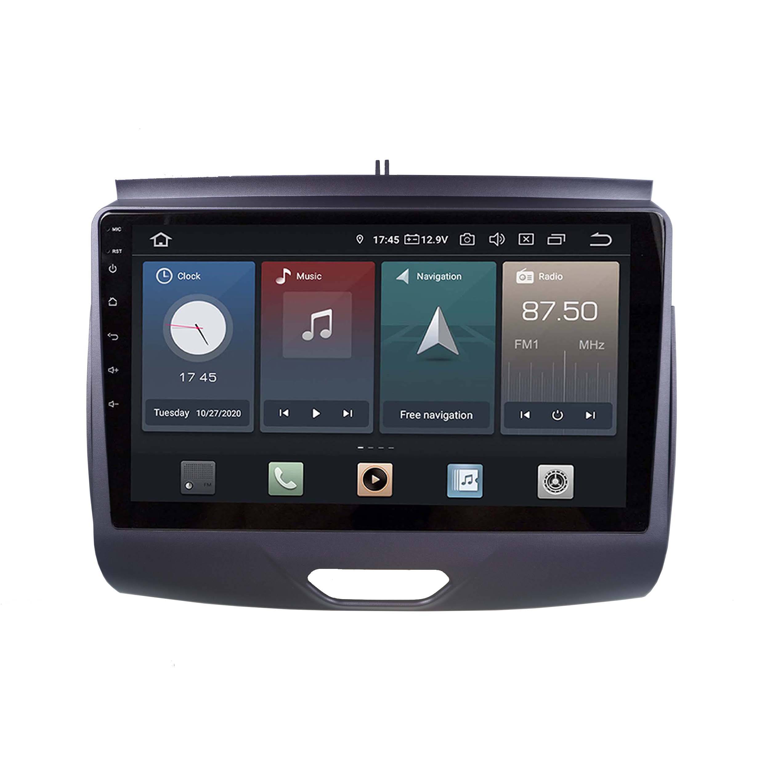 Für Ford Ranger 12-17 9" Touchscreen Android Autoradio Navigation GPS CarPlay