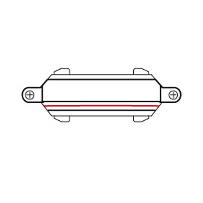 Artecta 3-Phase Straight Connector Schwarz (RAL9004)