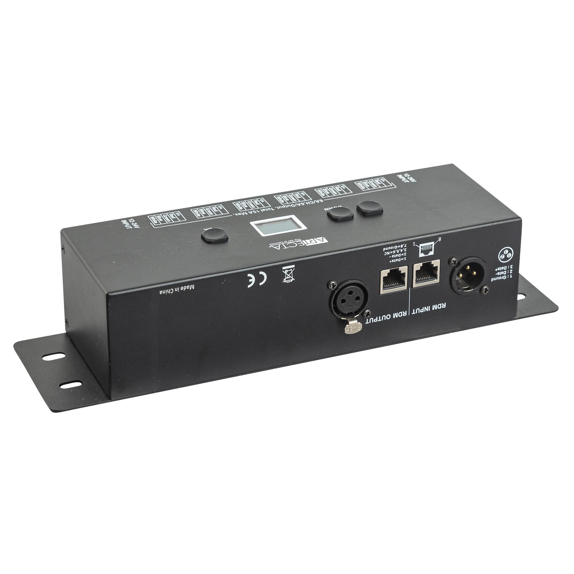 Artecta LED DIM-12 PWM-LED-Dimmer mit 12 Kanälen und konstanter Spannung