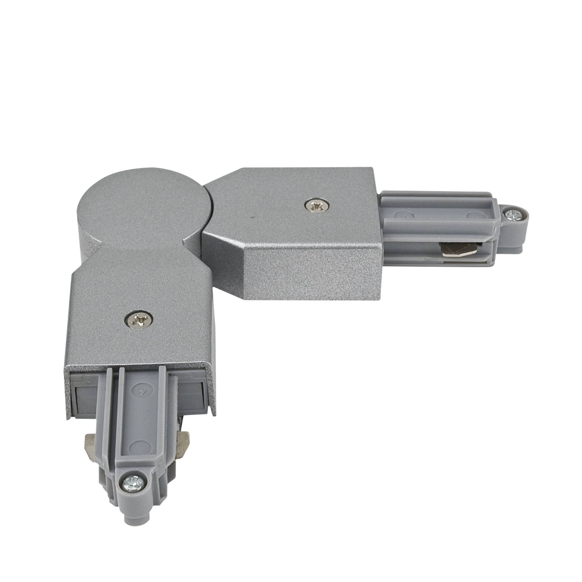 Artecta 1-Phase Corner Connector Silber - (RAL9006)