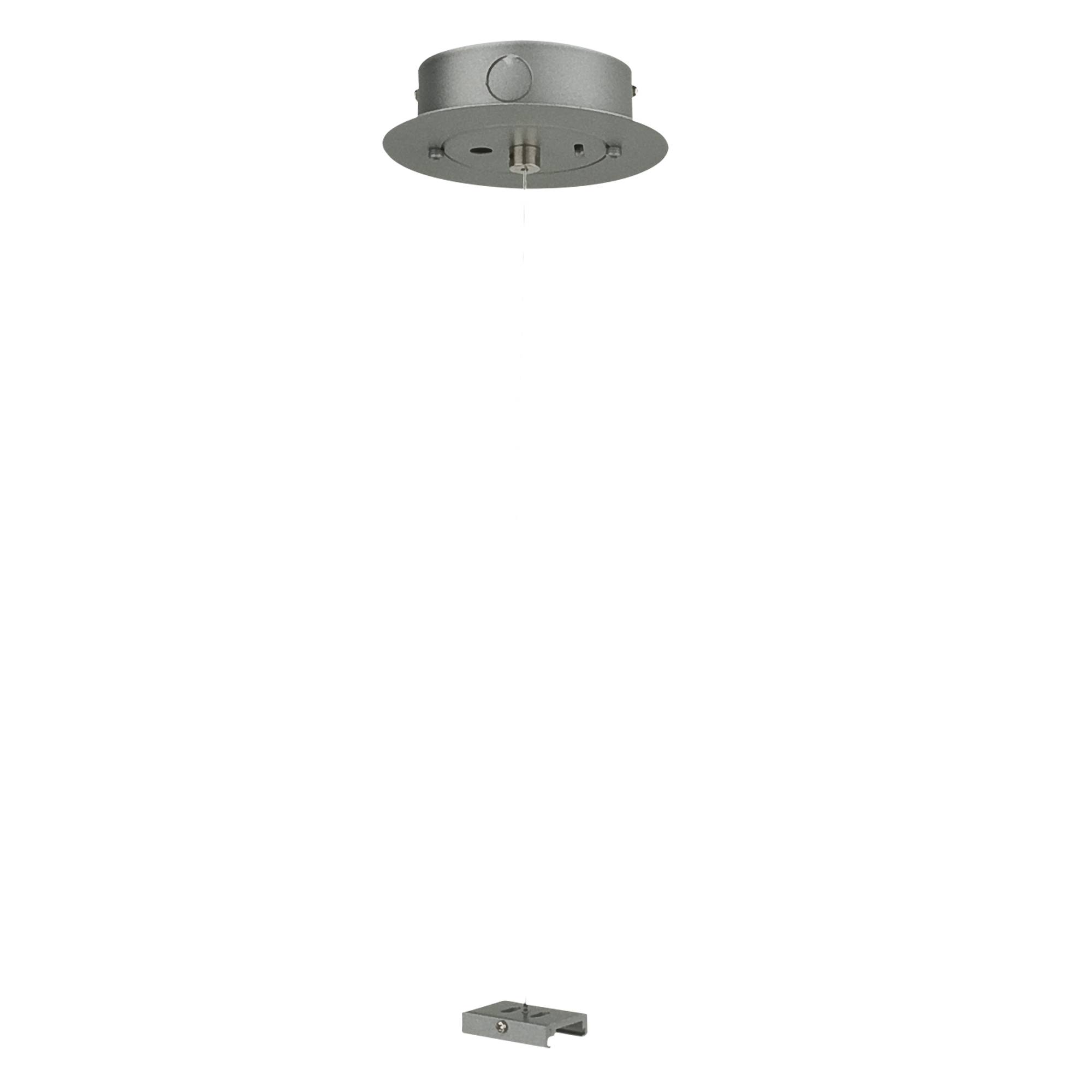 Artecta 3-Phase Ceiling Suspension Kit Silber (RAL9006) - mit max. 1500mm Stahldraht