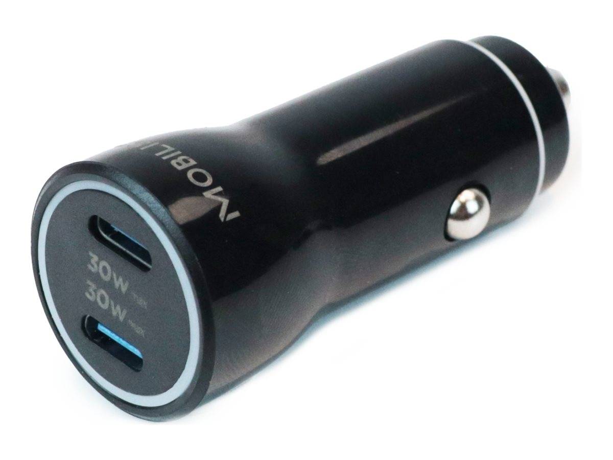 Mobilis Auto-Netzteil - universell - 60 Watt - 3 A (USB-C)Schwarz