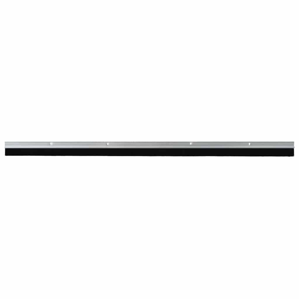 vidaXL Aufsteck Türbürstendichtungen 2 pcs Silber 100 cm