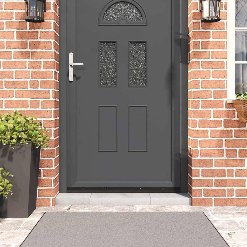 vidaXL Aufsteck Türbürstendichtungen 12 pcs Schwarz 100 cm
