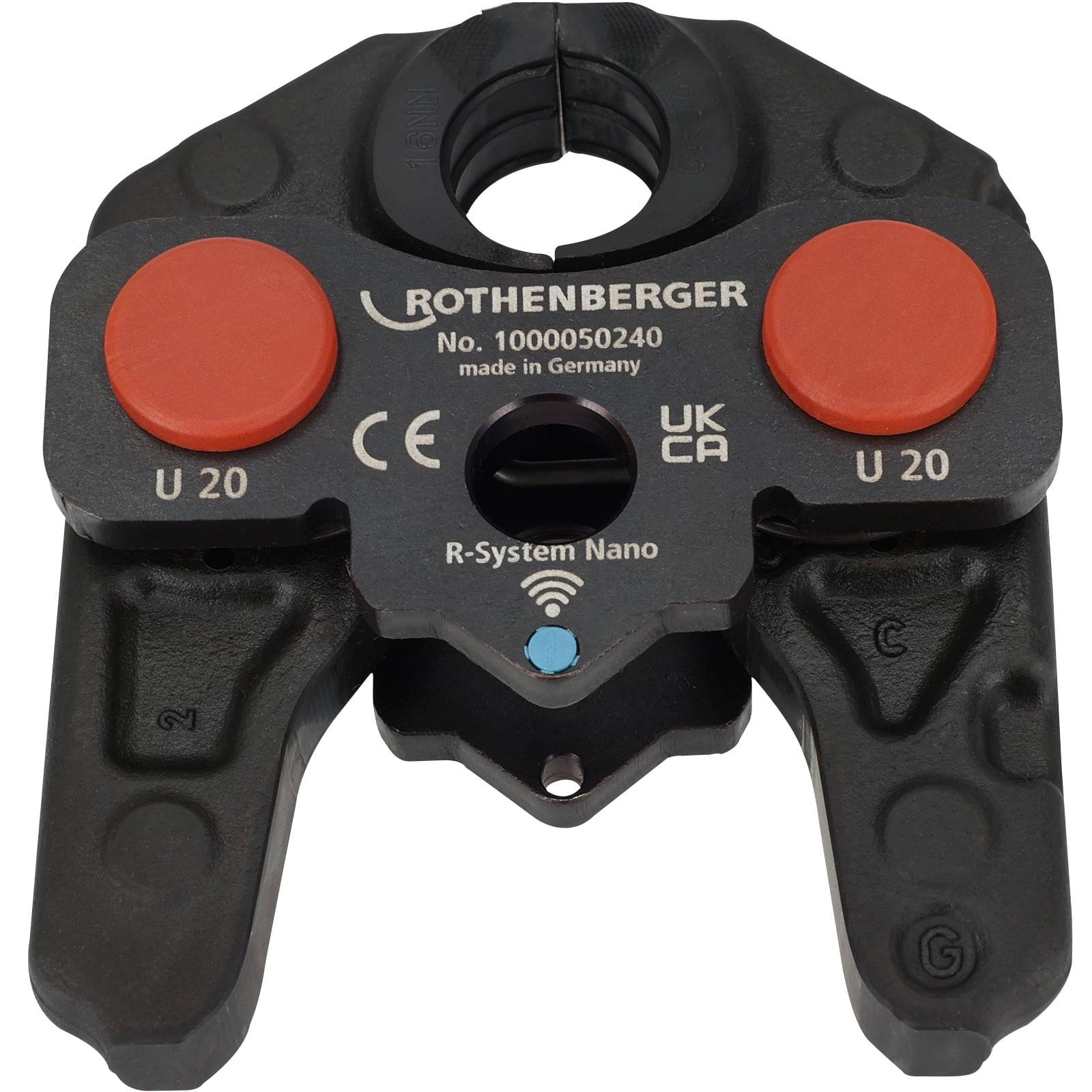 Rohrklemm-Werkzeugkopf mit der Bezeichnung 