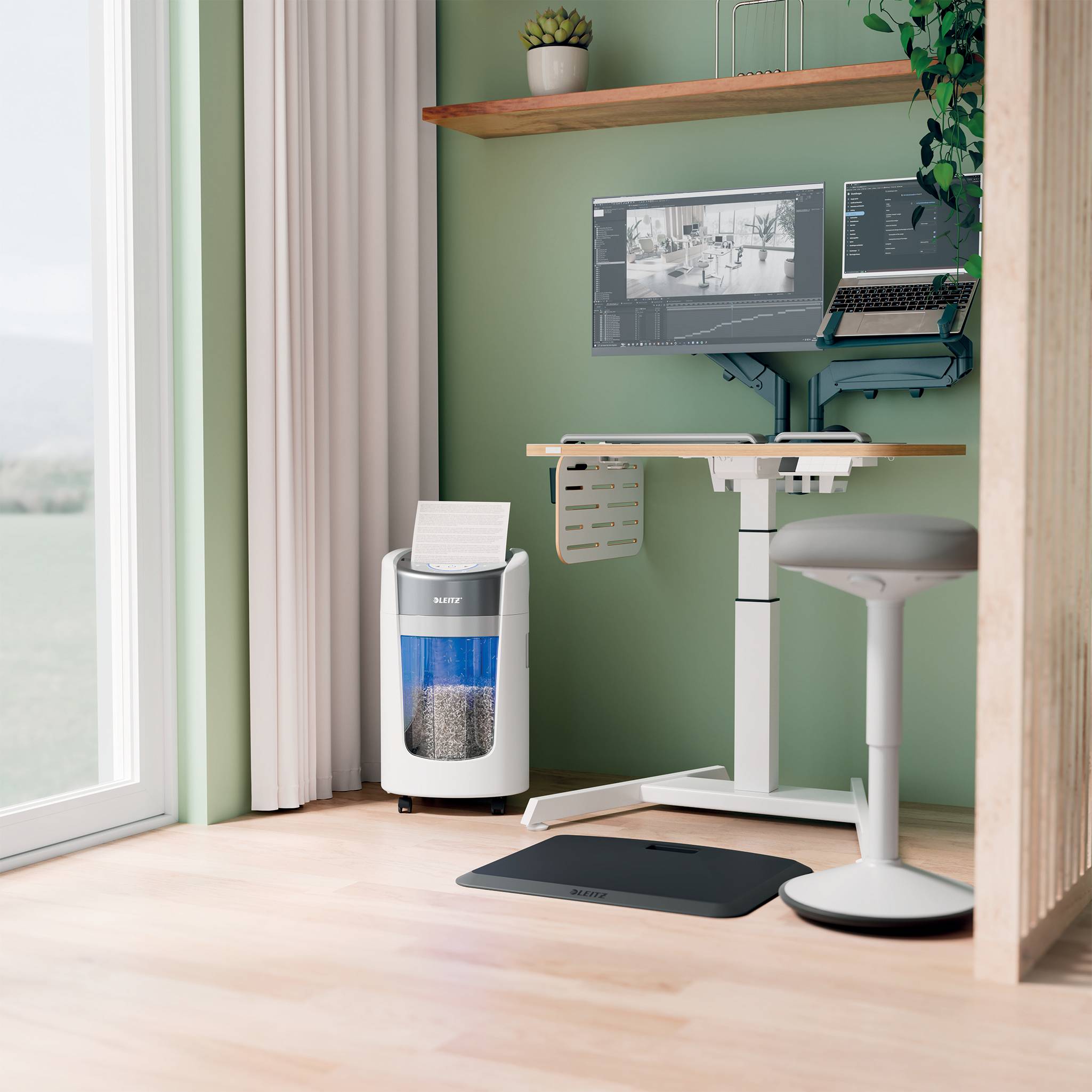 Esselte Leitz IQ OptiMax HomeOffice Aktenvernichter