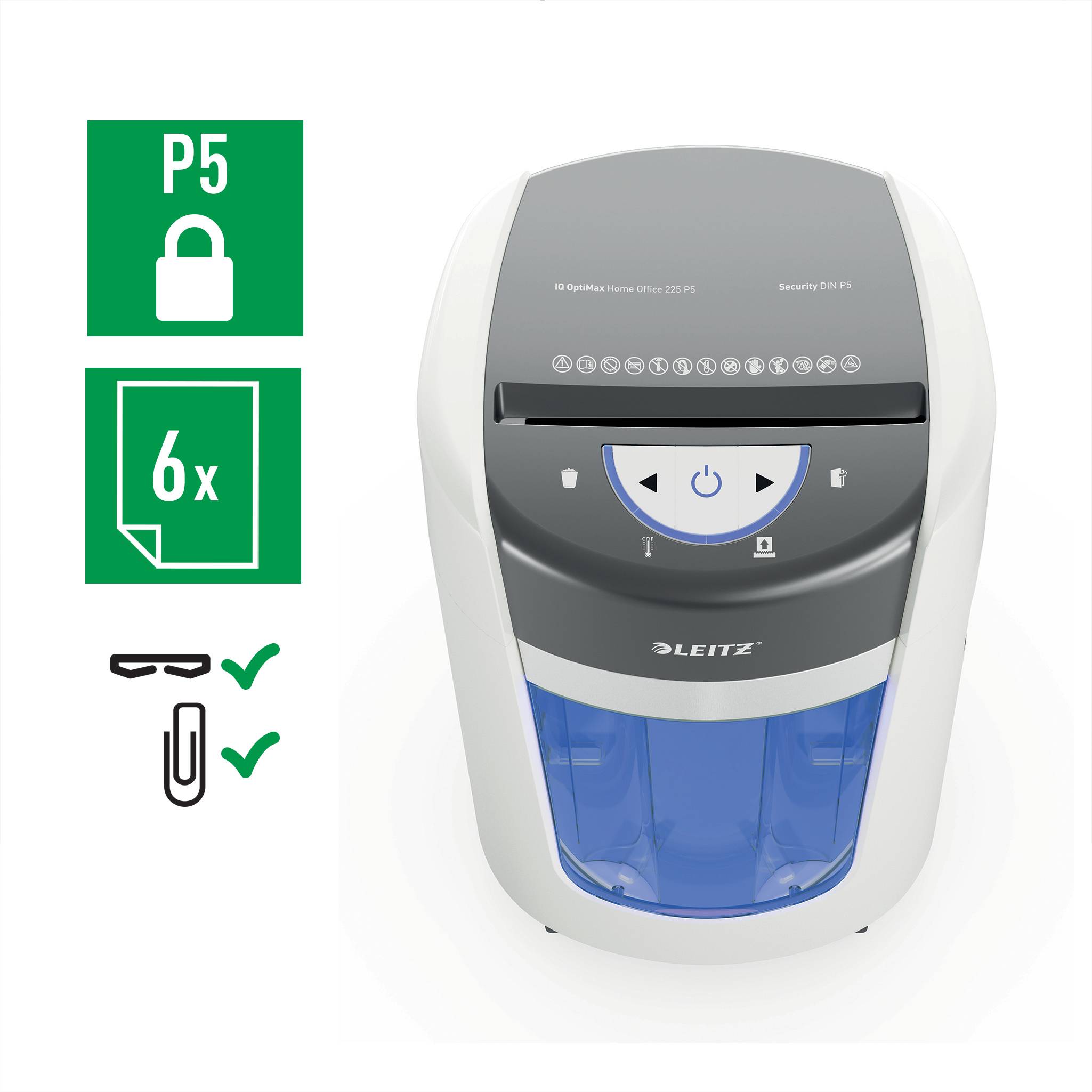 Esselte Leitz IQ OptiMax HomeOffice Aktenvernichter