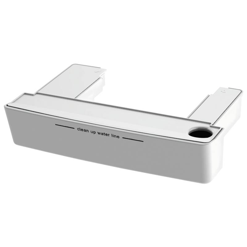 Wassertauffbehälter mit der Beschriftung 