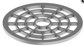 TECE M100 Haarsieb für Duschrinnen