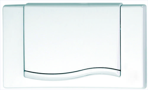 Eine leere, weiße Tafel mit einer gewellten Linie am unteren Rand.