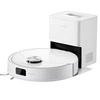 Roborock Saugroboter Q10 VF+ Weiß mit RockDock Plus Absaugstation, 10.000 Pa,