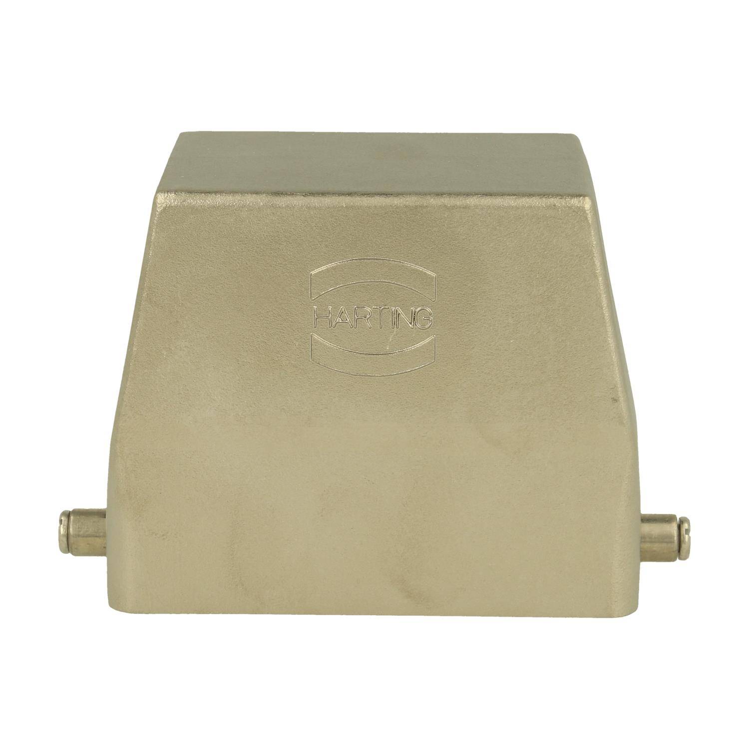 19443100546 HARTING Han 10B INOX Tüllengehäuse, 1xM25 seitlicher Kabelabgang, für 1 Bügel (am Unterteil) - 1Stück