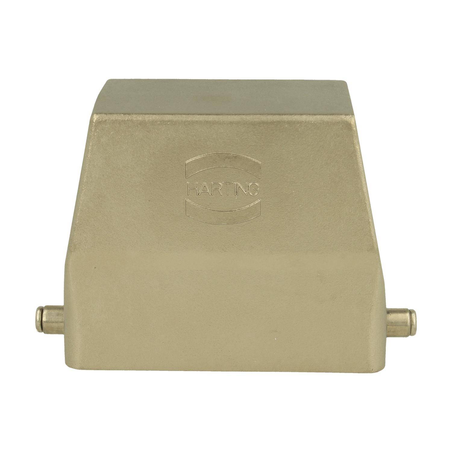 19443100546 HARTING Han 10B INOX Tüllengehäuse, 1xM25 seitlicher Kabelabgang, für 1 Bügel (am Unterteil) - 1Stück