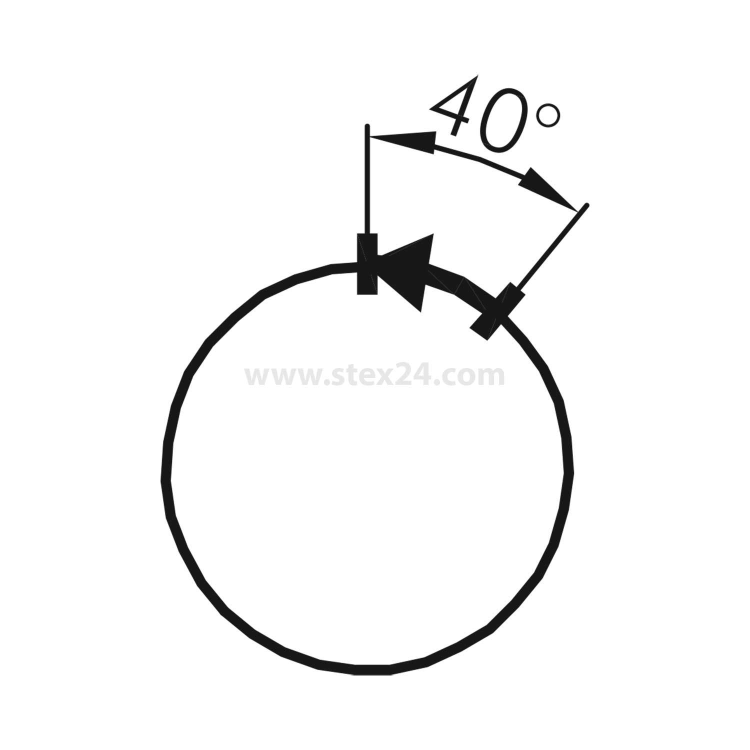 RQJSTAL_GN Georg Schlegel Leucht-Wahlschalter tastend beleuchtbar, abgerundetes Quadrat, RONTRON-Q-JUWEL Beleuchtbar: