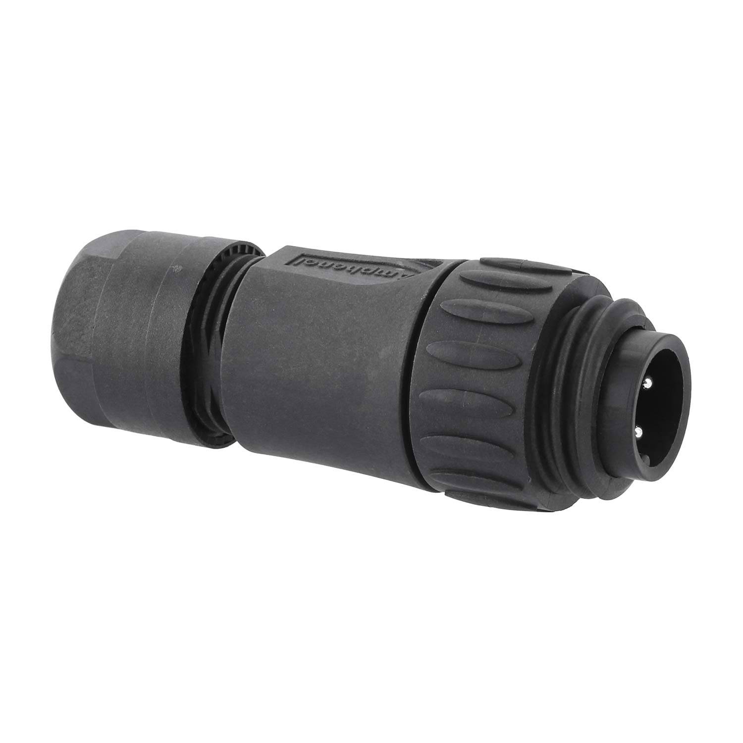 C01620H00310012 Amphenol RD24-KSG Kabelsteckverbinder gerade Stift Schraubanschluss, Polzahl 3+PE Kabelabgang gerade,