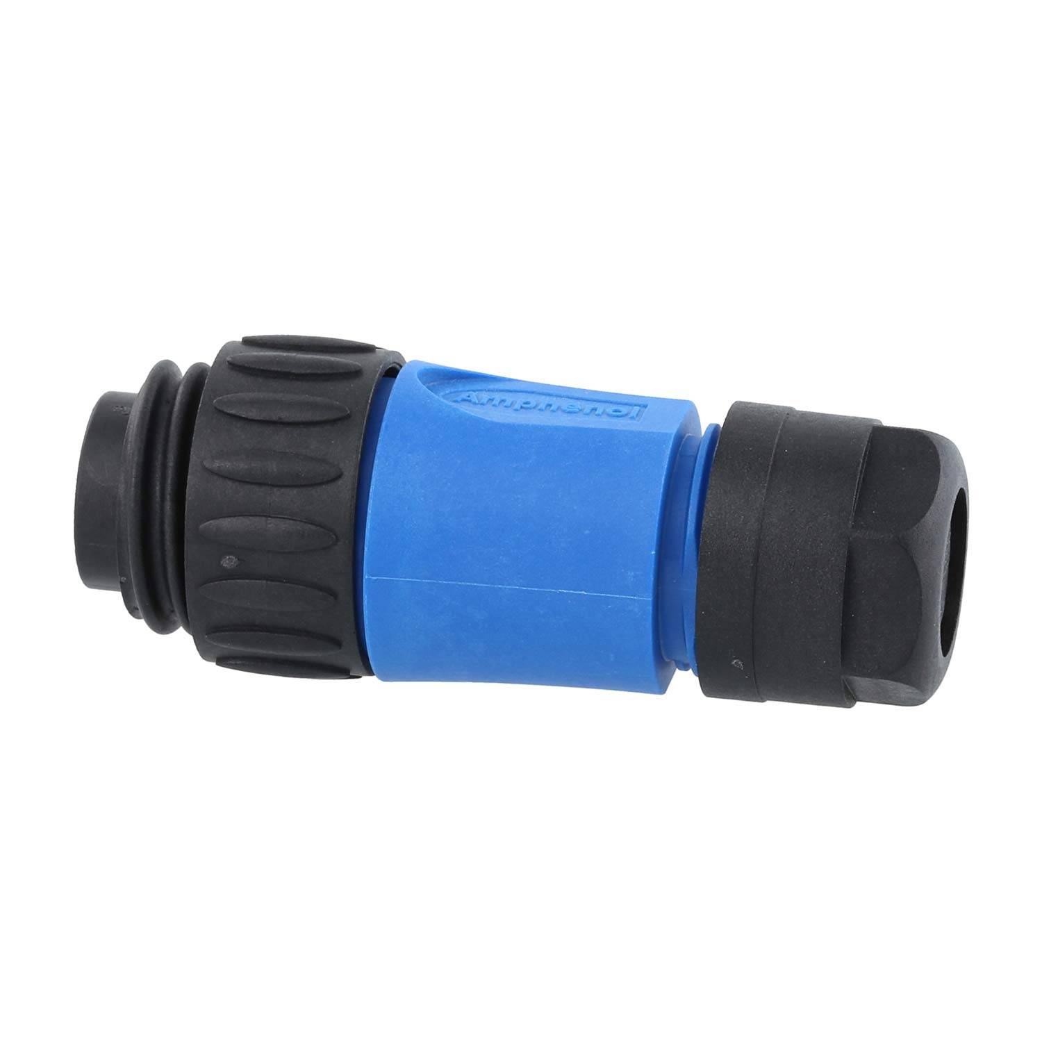 C01630H00610010 Amphenol RD24-KSG Kabelsteckverbinder gerade Stift Lötanschluss, Polzahl 6+PE Kabelabgang gerade,