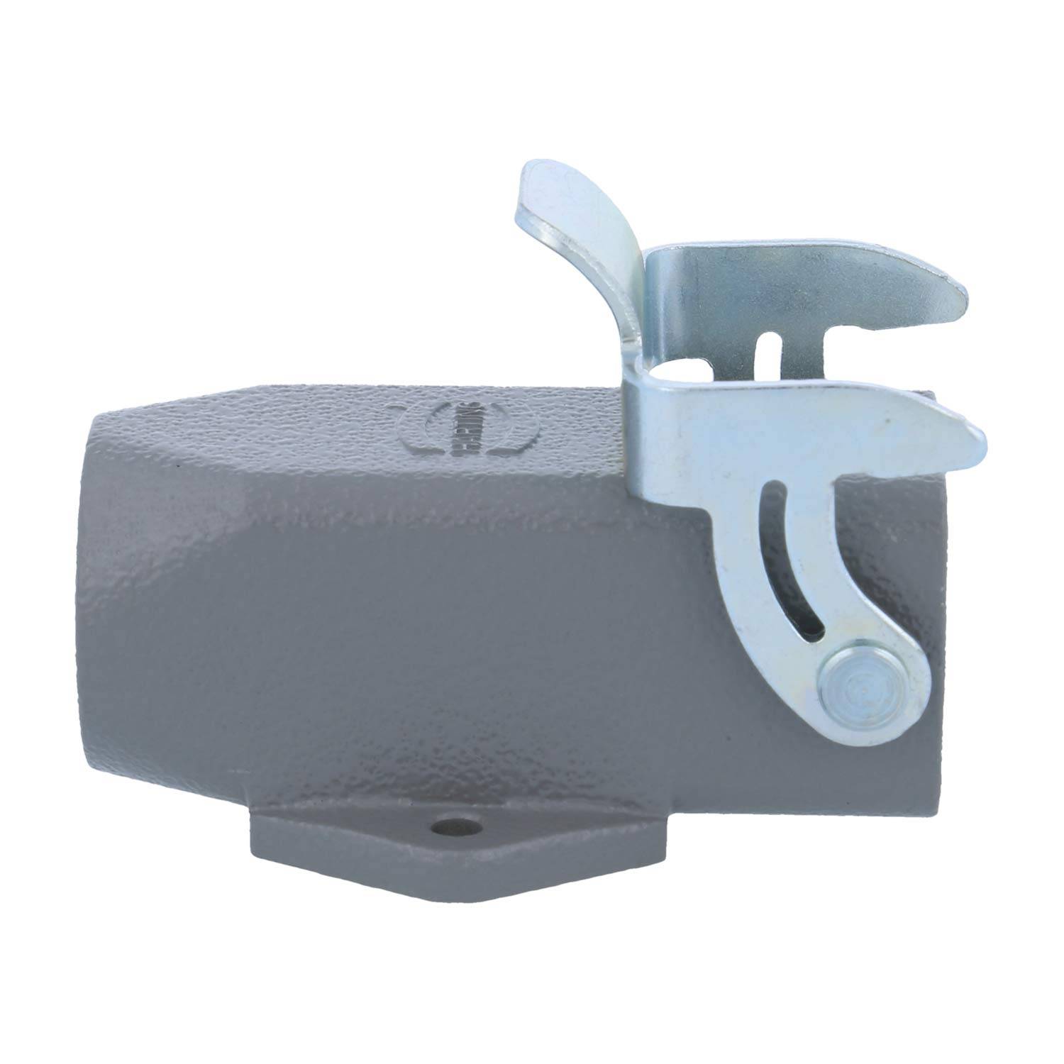 05200031260 HARTING Han 3A Sockelgehäuse mit offenem Boden, 1xM16 gerader Kabelabgang, mit 1 Bügel Verschraubung M16