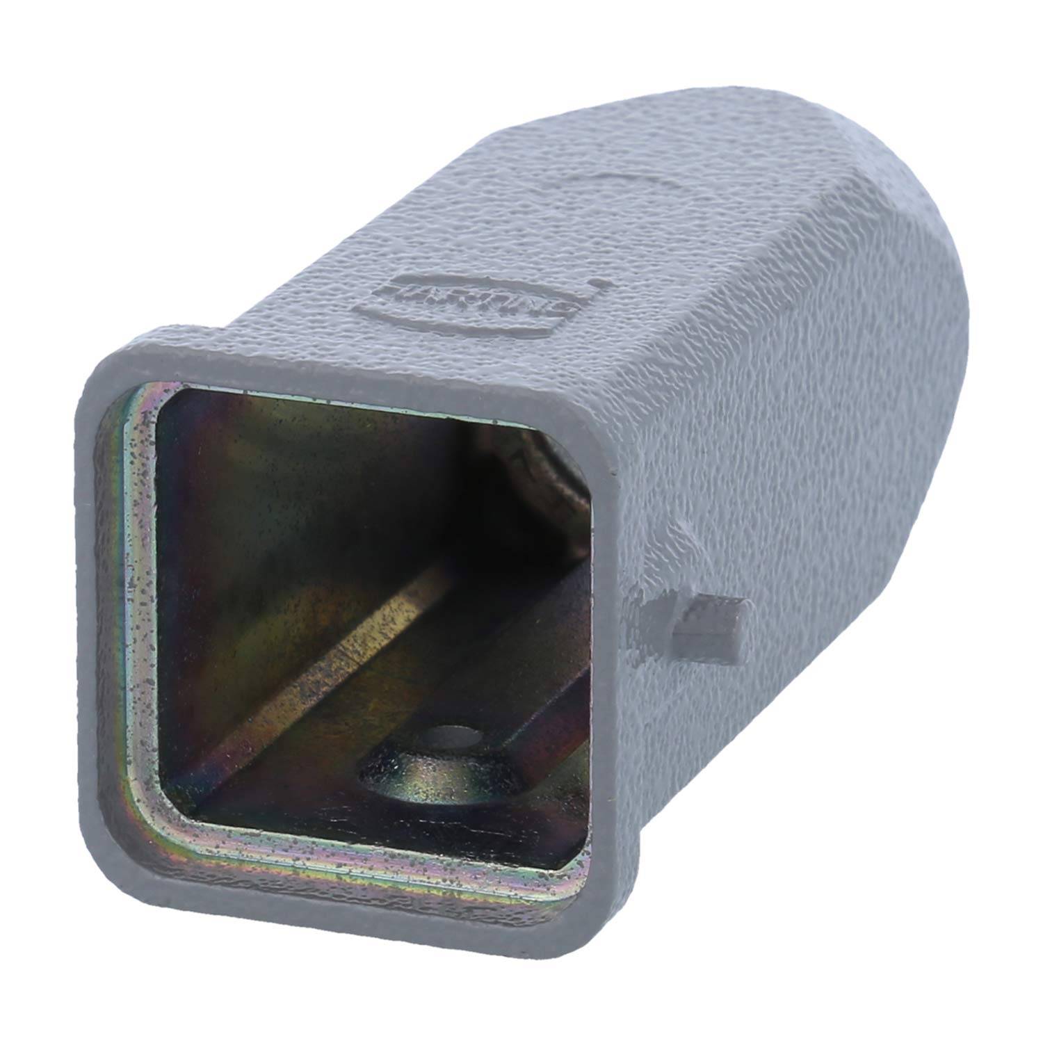 05200031460 HARTING Han 3A Tüllengehäuse ohne eingeklebte Dichtung, 1xM16 gerader Kabelabgang, für 1 Bügel (am
