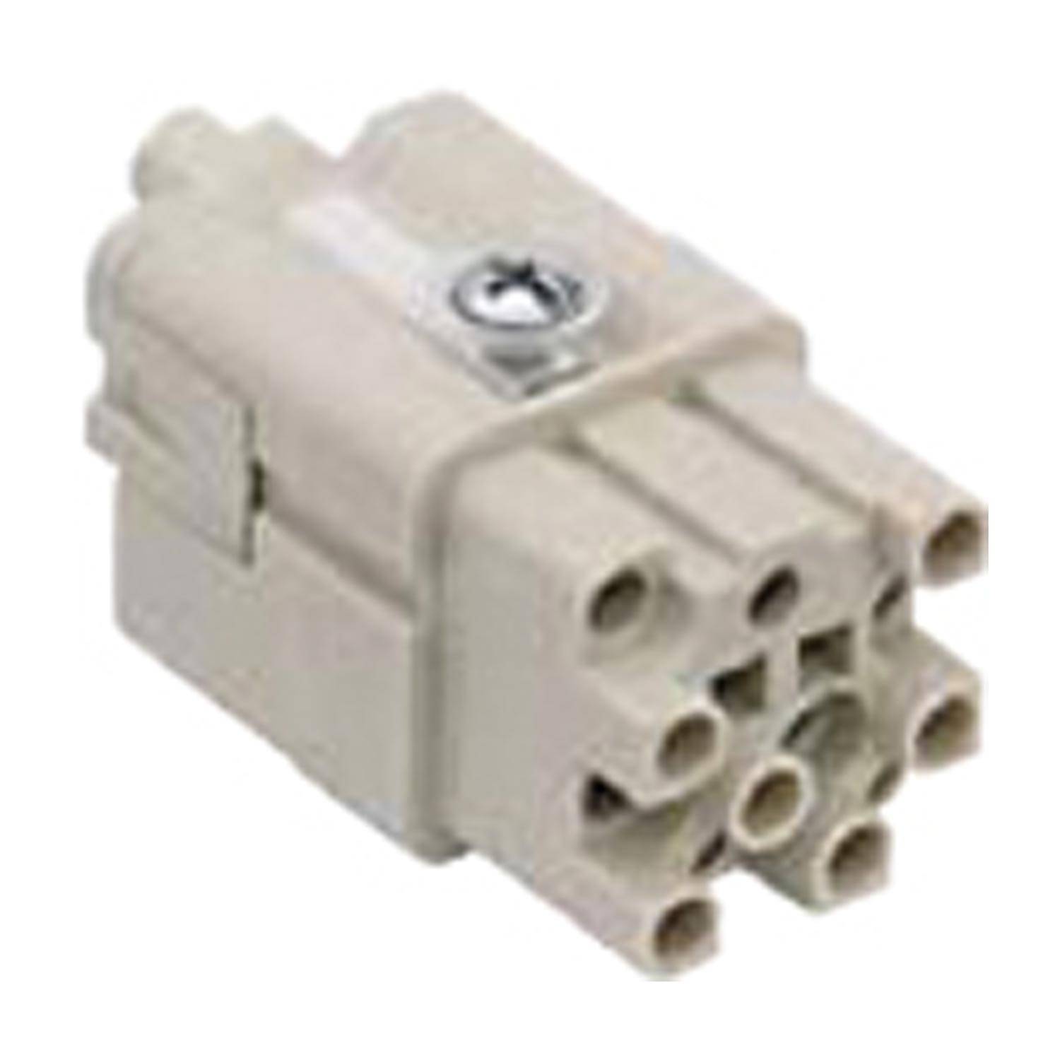 CQF 12 I.L.M.E. Ilme CQ Buchseneinsatz (F) Crimpanschluss, 12-polig+PE 400V, 10A - 40Stück