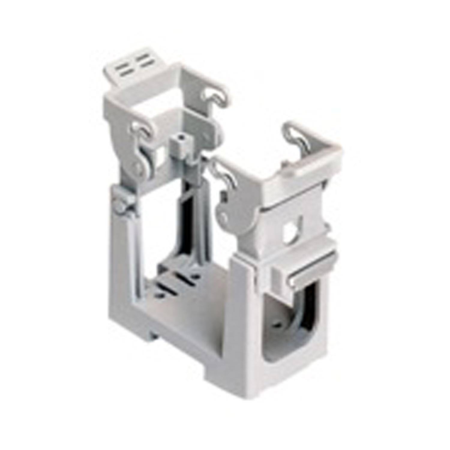 Snap Einsatz-Halterung Baugröße 24B, Unterteil Version 2 für DIN-Schiene oder Festmontage passend für alle Einsätze der