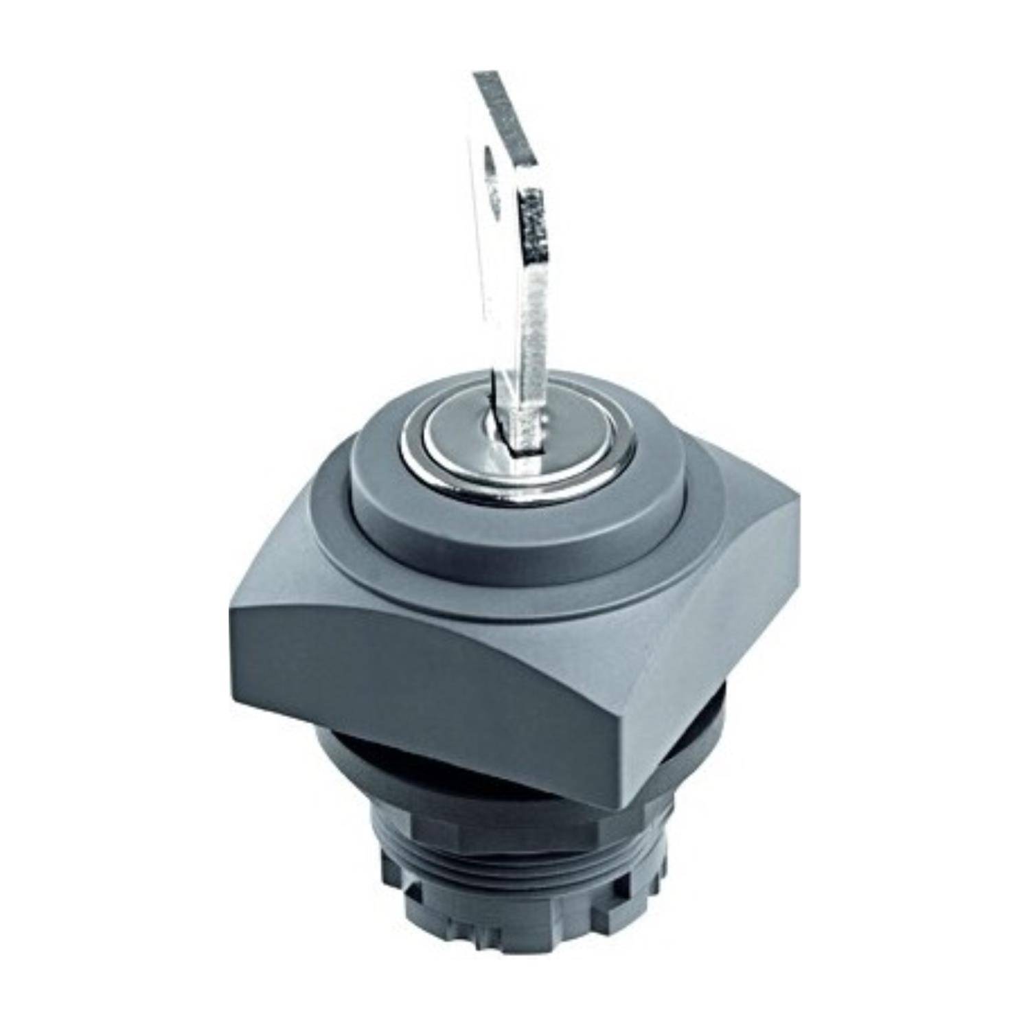 QRSSA15E_RRT Georg Schlegel Schlüsseltaste rastend quadratisch, QUARTEX-R Beleuchtbar: Nein Beschriftbar: Nein - 1Stück