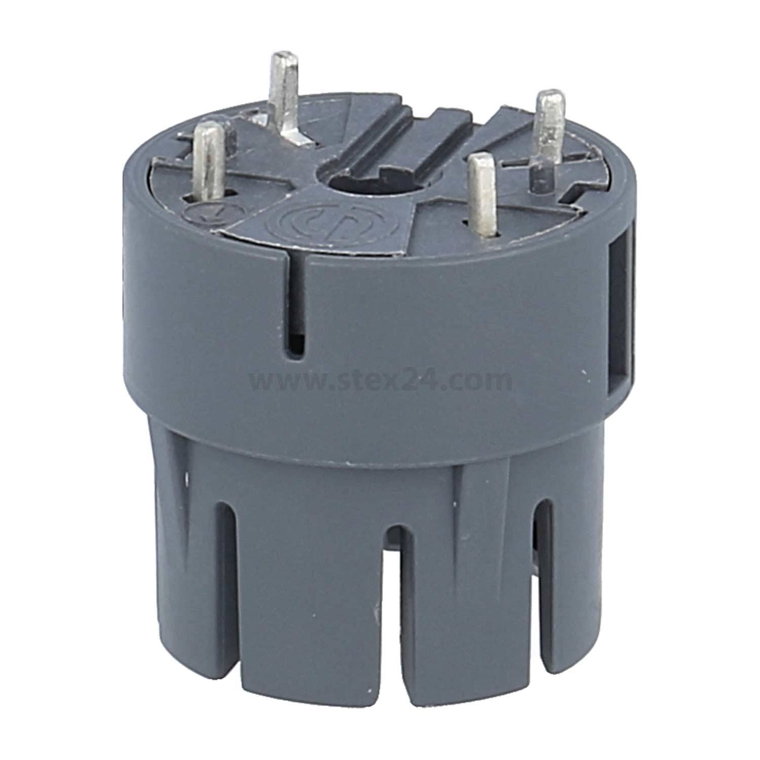 PTFPOI_AU Georg Schlegel Tastkontaktgeber für Not-Halt-Tasten, 1Ö + 1S Kontaktgeber PTF Printanschluss - 1Stück