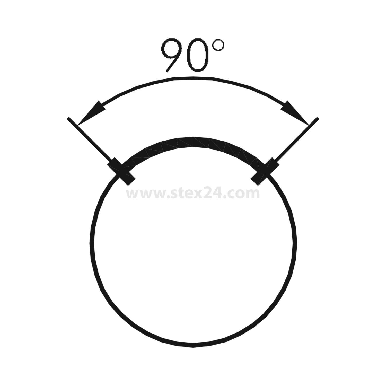SWAII Georg Schlegel Wahlschalter rastend, 2S rund, SHORTRON Flachstecker 2,8mm x 0,8mm - 1Stück