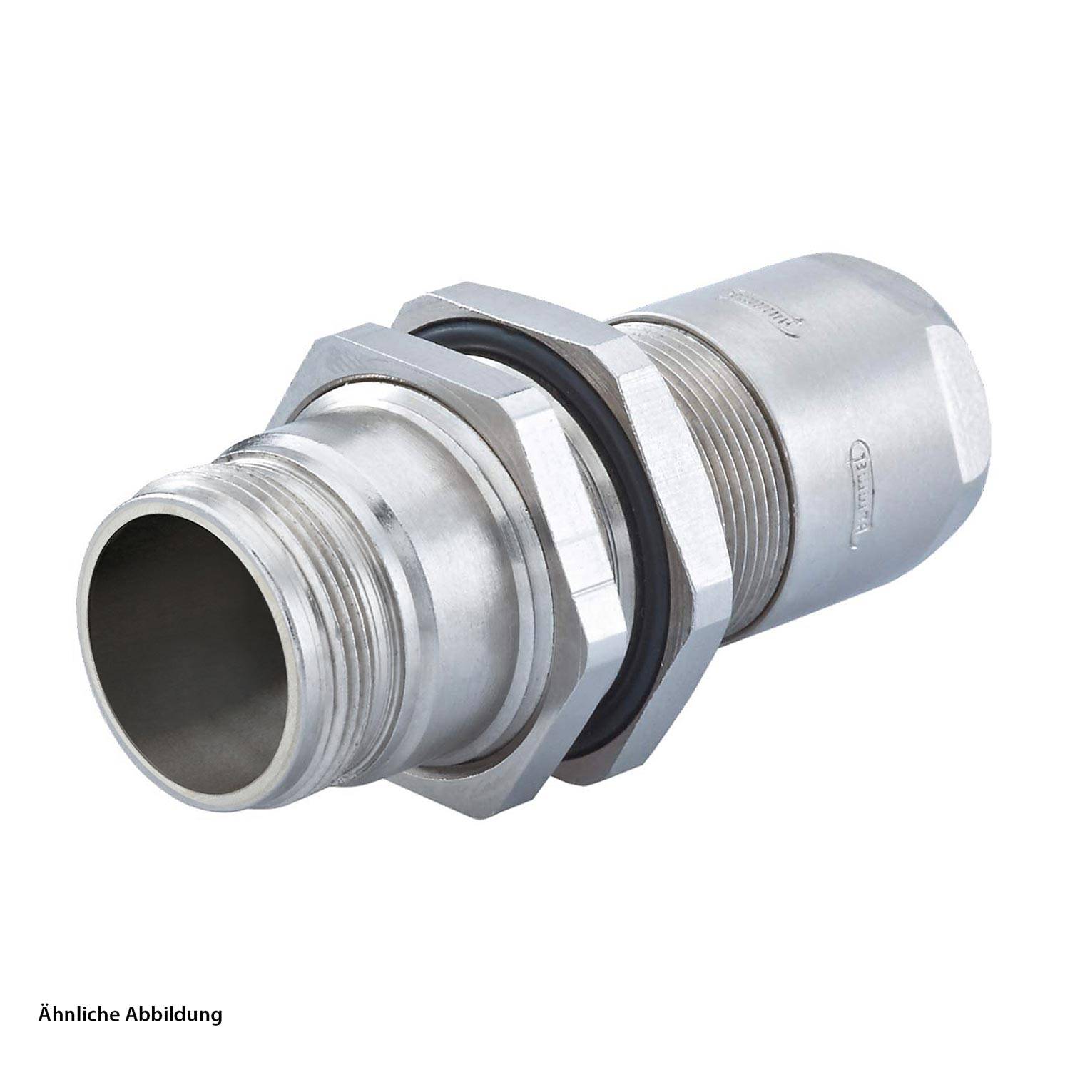 Metallrohrverbindungsstück, als ähnliche Darstellung gekennzeichnet, zum Sichern und Verbinden von elektrischen Verdrahtungssystemen.