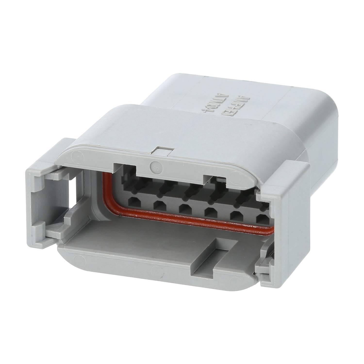 ATM04-12PA Amphenol AS-12SM 114 Kabelstecker ATM-Serie Stift, Kodierung A, 12-polig, Crimpanschluss