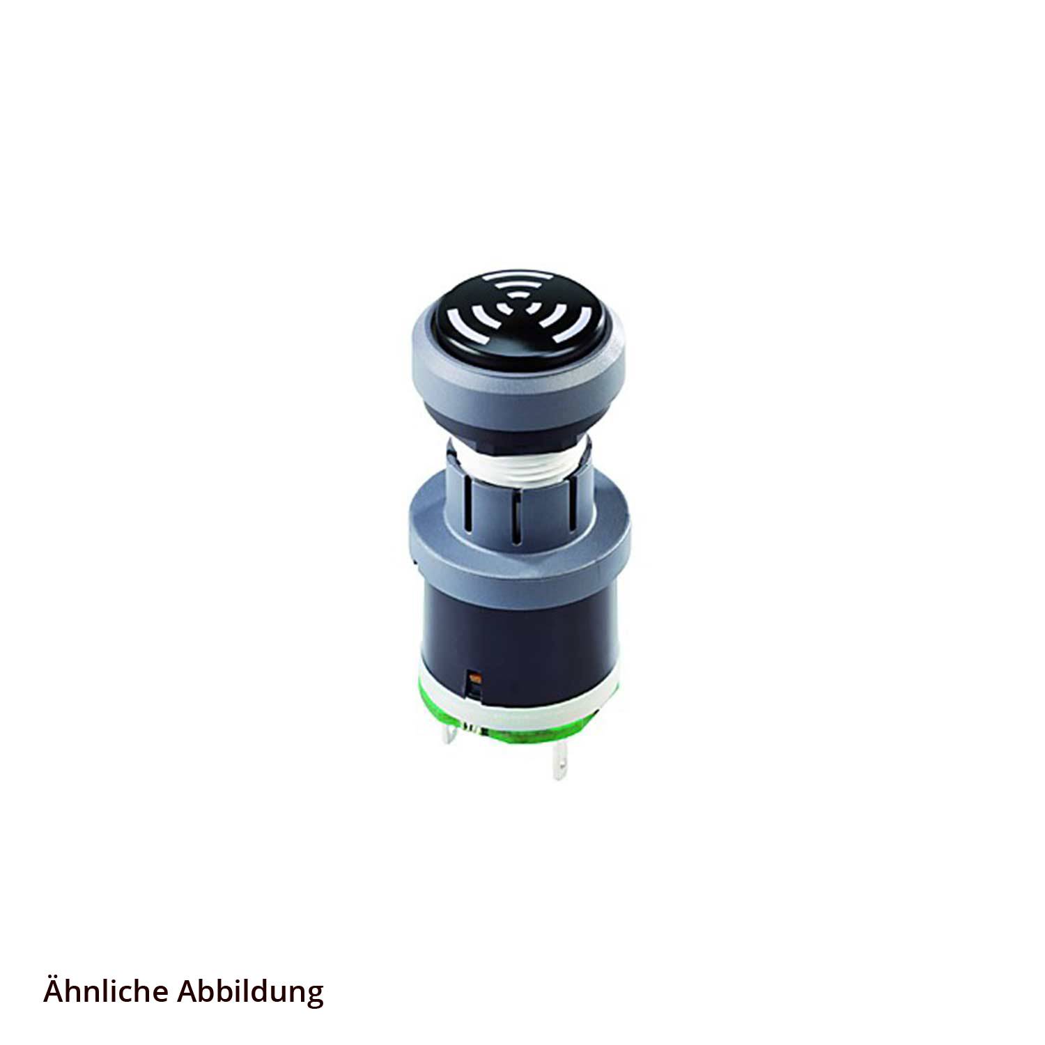 RKNSG+SGI-24V Georg Schlegel Akustischer Signalgeber, Intervall rund, OKTRON-R Flachstecker 2,8mm x 0,8mm - 1Stück