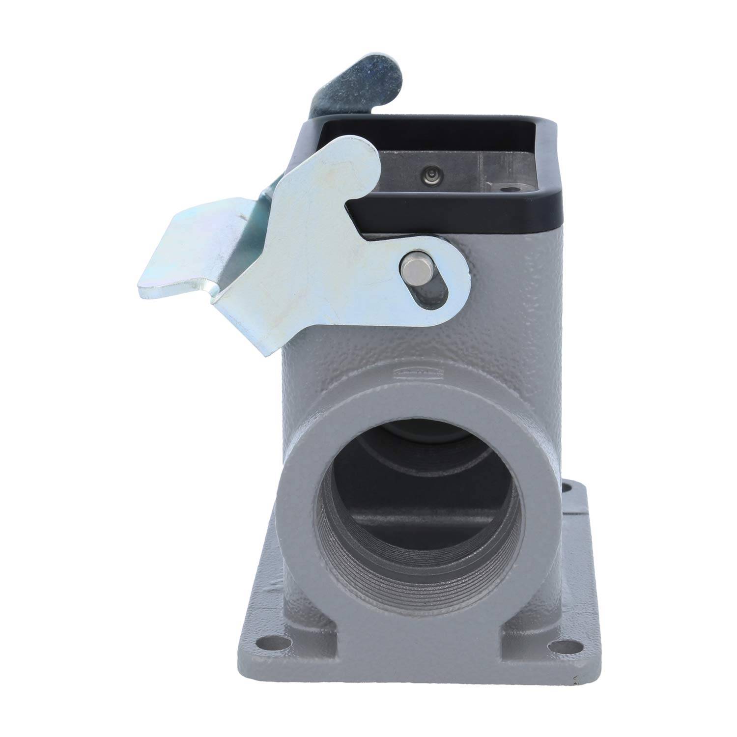 04300060270 HARTING Han 6B Sockelgehäuse hoch, 1xM32 seitlicher Kabelabgang, mit 1 Längsbügel Verschraubung M32