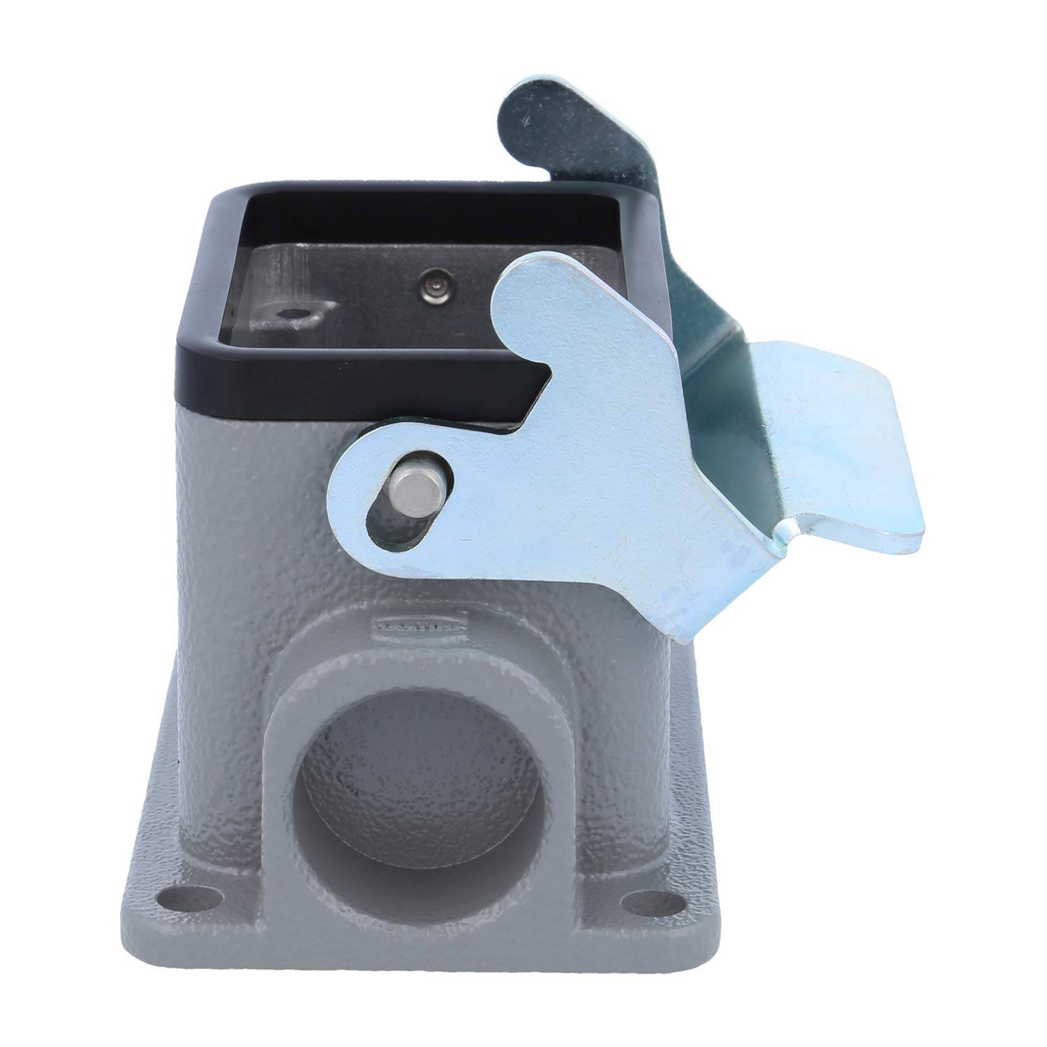 04300061251 HARTING Han 6B Sockelgehäuse niedrig, 1xPG16 seitlicher Kabelabgang, mit 1 Längsbügel Verschraubung PG16