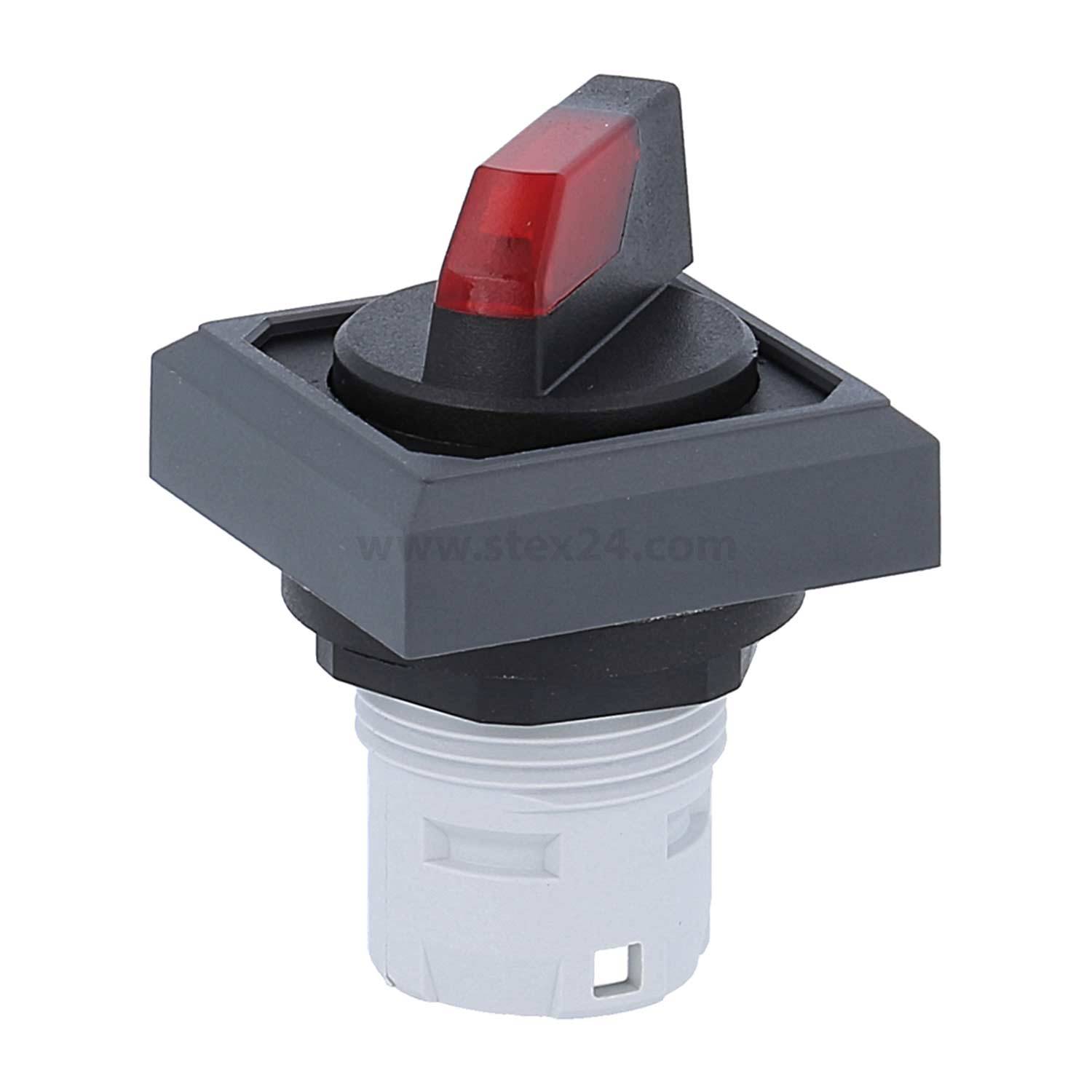 OKWAL_RT Georg Schlegel Leucht-Wahlschalter rastend beleuchtbar, quadratisch, OKTRON Beleuchtbar: Ja Beschriftbar: Nein