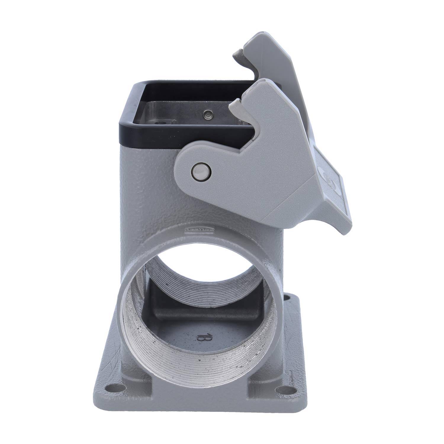 05300060267 HARTING Han 6B Sockelgehäuse hoch, 2xM40 seitlicher Kabelabgang, mit 1 Längsbügel Verschraubung M40